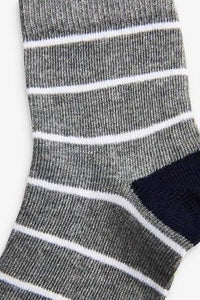 Blue 10 Pack Cotton Rich Star/Stripe Socks - Allsport