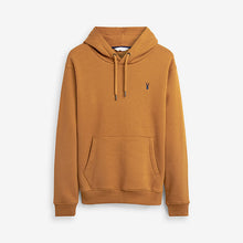 Load image into Gallery viewer, Amber Orange With Stag Jersey Hoodie - Allsport
