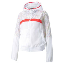 Load image into Gallery viewer, Graphic Hooded Women’s Running Jacket - Allsport
