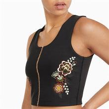 Load image into Gallery viewer, PUMA x FRIDA KAHLO Cropped Women&#39;s Sports Bra

