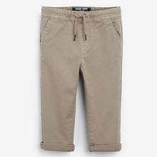 Load image into Gallery viewer, Neutral Loose Fit Pull-On Chino Trousers (3mths-5yrs)
