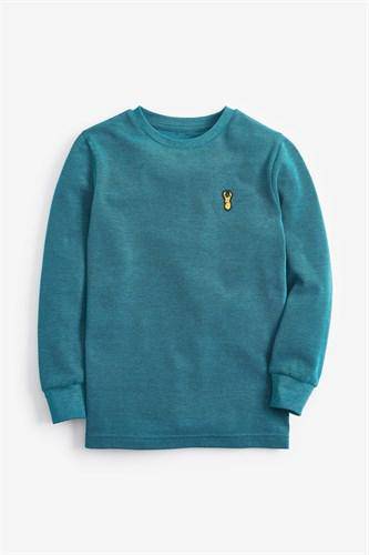 PIQUE TEAL STAG TOPS (3-12YRS) - Allsport