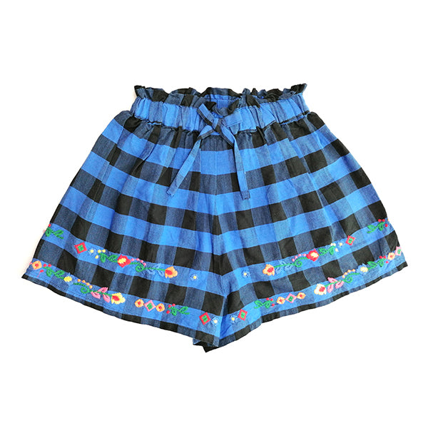 CHECK BLUE SKORT SKIRTS - Allsport