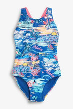 Load image into Gallery viewer, HAWIIAN BLUE SWIMSUITS (3-12YRS) - Allsport
