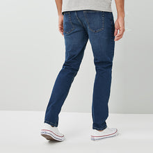 Load image into Gallery viewer, Mid Blue  Slim Fit Essential Stretch Jeans - Allsport
