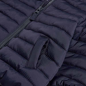 Navy Blue Hooded Baby Jacket (0mths-2yrs)
