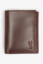 Load image into Gallery viewer, BROWN LEATHER TRIFOLD WALLET - Allsport
