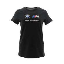 Load image into Gallery viewer, T-shirt BMW M Motorsport Essentials Women&#39;s logo
