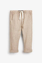 Load image into Gallery viewer, Linen Stone Blend Trousers - Allsport
