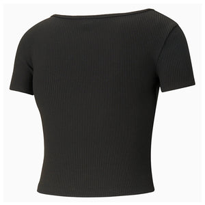Classics Ribbed Fitted Women's Tee
