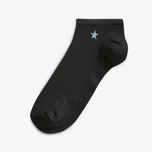 Load image into Gallery viewer, 5 Pack Star Motif Trainer Socks
