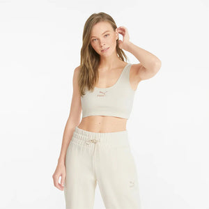 classics ribbed women's crop top