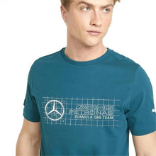 Load image into Gallery viewer, Mercedes F1 Logo Men&#39;s Tee
