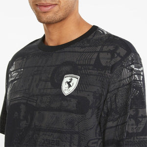 Scuderia Ferrari Race Printed Men's T-shirt