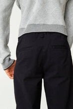 Load image into Gallery viewer, Stretch Black Chino Trousers - Allsport
