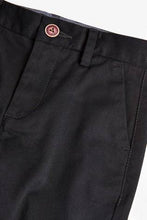 Load image into Gallery viewer, Stretch Black Chino Trousers - Allsport
