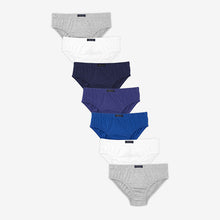 Load image into Gallery viewer, Blue 7 Pack Briefs (1.5-12yrs) - Allsport
