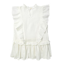 Load image into Gallery viewer, RUFFLE WHITE BLOUSES - Allsport
