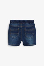 Load image into Gallery viewer, Jersey Denim Mid Blue Shorts - Allsport
