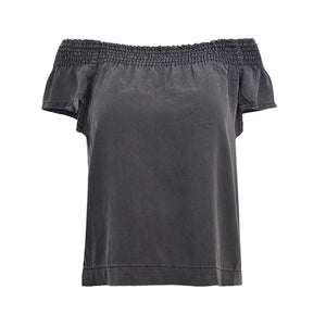 TOP OFF SHLDR WBLK SHIRTS - Allsport