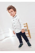 Load image into Gallery viewer, OXFORD LS FLTKNIT WHITE (3MTHS-5YRS) - Allsport
