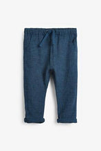 Load image into Gallery viewer, LINEN NAVY BLUE (3MTHS-5YRS) - Allsport
