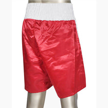 Load image into Gallery viewer, 4413RED PRO BOXING TRUNKS RED/WHT SZ L - Allsport
