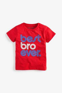 BEST BRO EVER SINGLES TOPS (3MTHS-5YRS) - Allsport