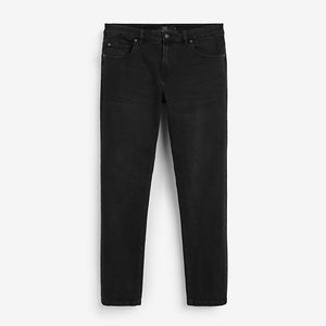 Authentic Black Slim Fit Stretch Jeans - Allsport