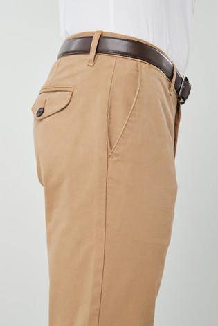 548294 ST TAN BELTED CHINO 30 S WASHED COTTON - Allsport