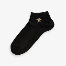 Load image into Gallery viewer, 5 Pack Animal Star Motif Trainer Socks
