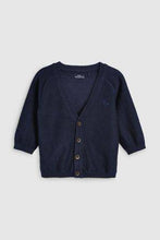 Load image into Gallery viewer, NAVY CARDIGAN (12-18MTHS) - Allsport
