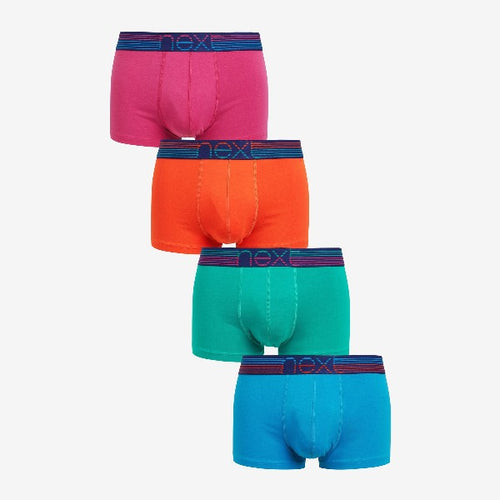 Bright Colour Hipsters 4 Pack - Allsport
