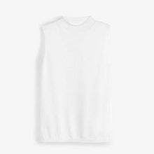 Load image into Gallery viewer, White Sleeveless Top - Allsport
