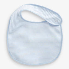 Load image into Gallery viewer, Blue 4 Pack Cotton Elephant Bibs - Allsport
