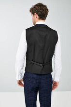 Load image into Gallery viewer, BLUE CHECK SUIT WAISTCOAST - Allsport
