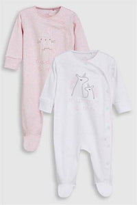 BUNNY MUMDAD SLEEPSUIT (0MTH-18MTHS) - Allsport