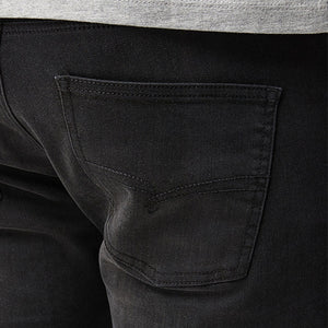 Black Motion Flex Stretch Slim Fit Jeans