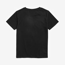 Load image into Gallery viewer, Crew Neck Black T-Shirt (3-12yrs) - Allsport
