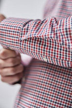 Load image into Gallery viewer, GINGHAM LONG SLEEVE STRETCH OXFORD SHIRT - Allsport
