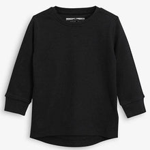 Load image into Gallery viewer, Monochrome 3 Pack Long Sleeve Textured T-Shirts (3mths-7yrs) - Allsport
