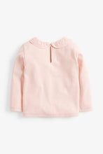 Load image into Gallery viewer, Pale Pink Long Sleeve Collar Top (6MTHS-5YRS) - Allsport
