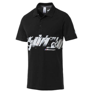 BMW MMS Graphic BLK POLO SHIRT - Allsport