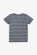 Load image into Gallery viewer, SS NAVYWHTE STRIPE (3MTHS-5YRS) - Allsport
