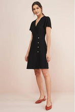 Load image into Gallery viewer, BLACK WRAP DRESS - Allsport
