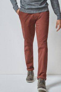 Rust Stretch Chinos Trouser - Allsport