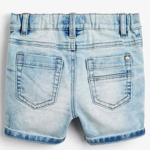 Light Blue Denim Shorts (3mths-5yrs) - Allsport