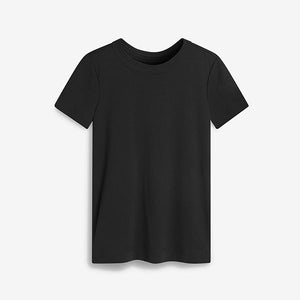 WKND TEE SOLID BLK - Allsport