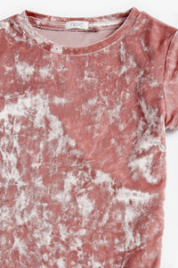 Pink Party  Velour T-Shirt (3-12yrs) - Allsport