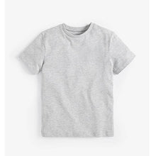Load image into Gallery viewer, Crew Neck Grey Marl T-Shirt (3-12yrs) - Allsport
